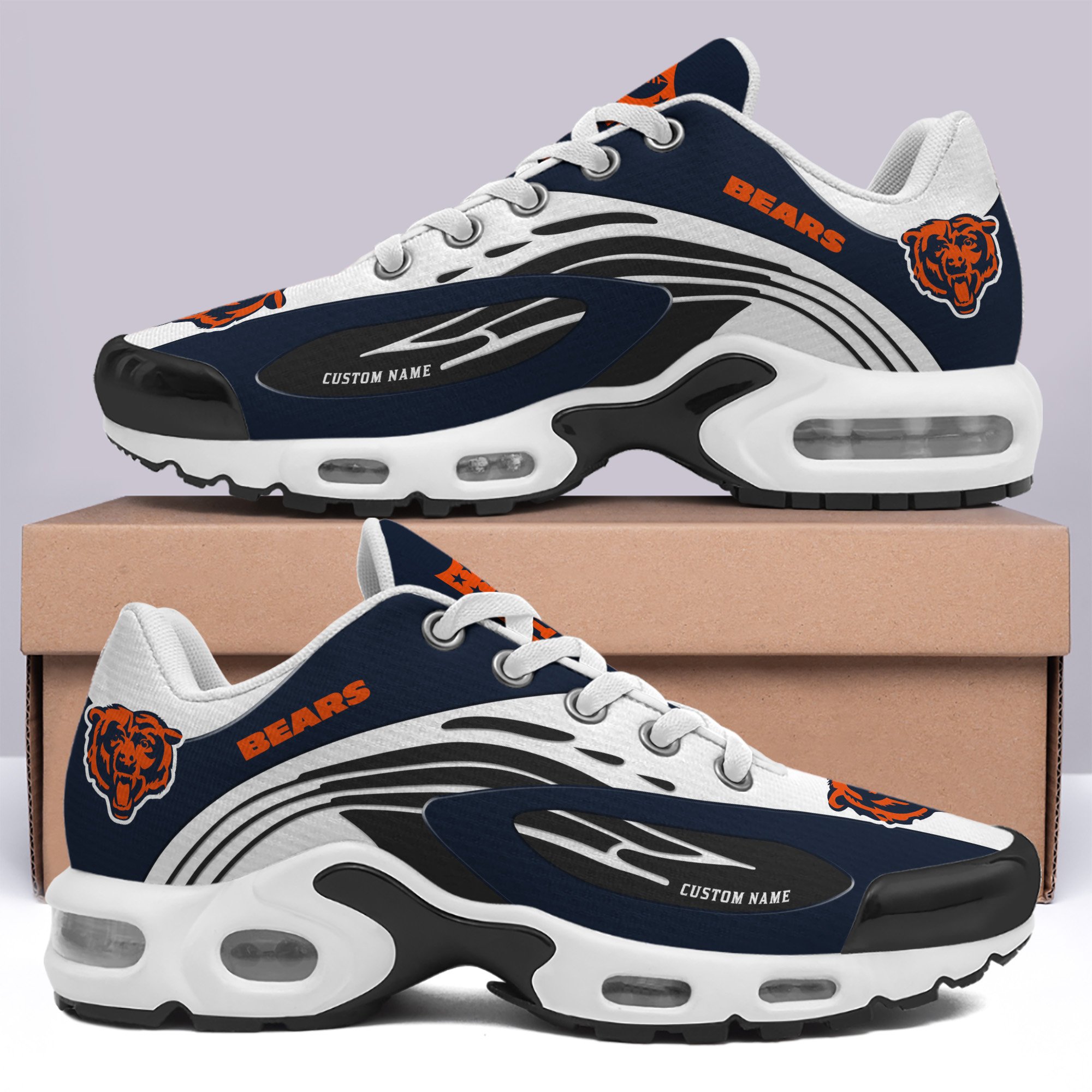 Chicago Bears TN Shoes Custom Your Name, Football Team Shoes, Football Lover Gifts ETRG-59950